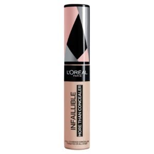 L'Oreal Paris Infaillible More Than Concealer пълно покритие кремообразен коректор 323 светлобежов 11 мл
