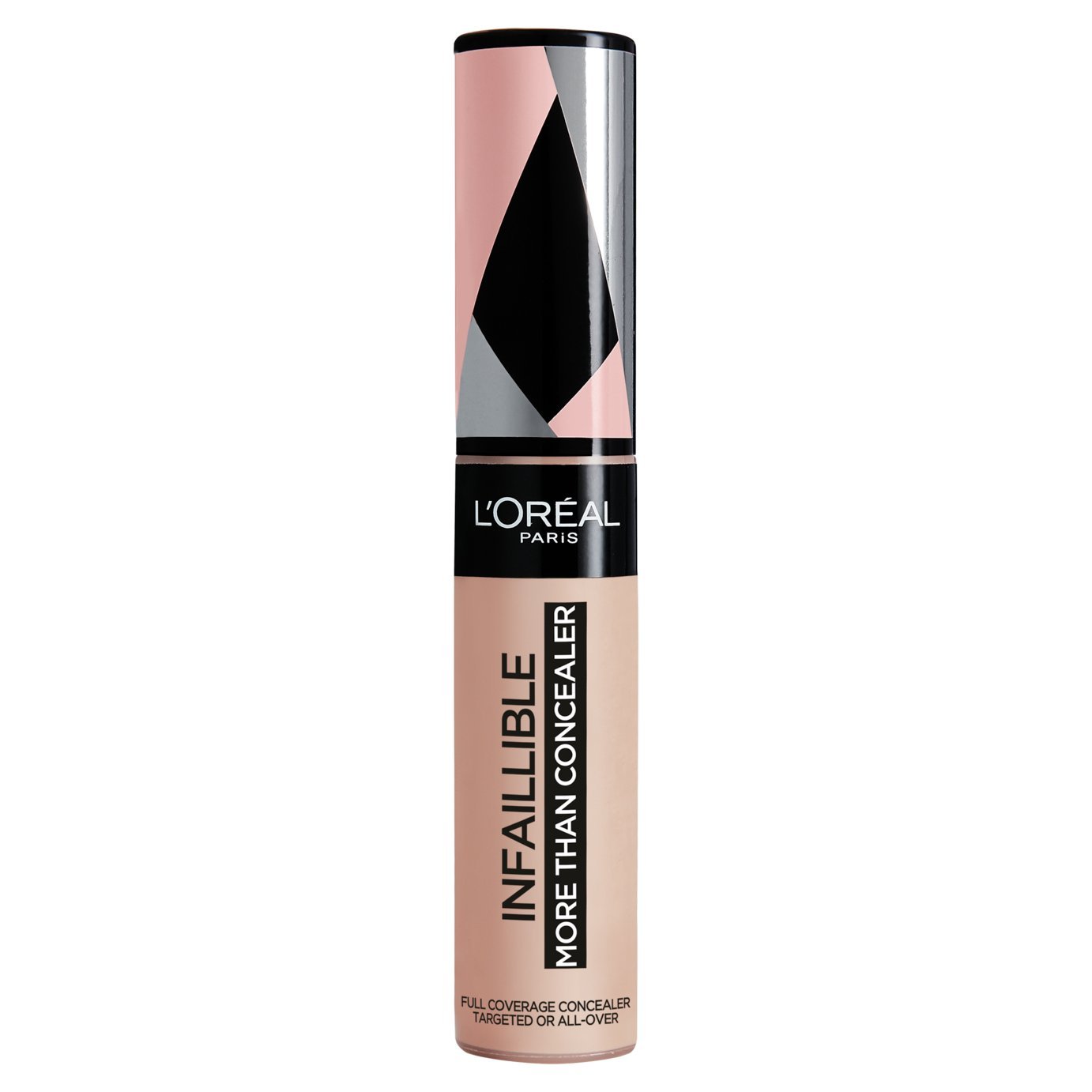L'Oreal Paris Infaillible More Than Concealer пълно покритие кремообразен коректор 323 светлобежов 11 мл