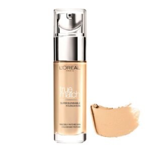 L'Oreal Paris True Match Хиалуронова киселина Натурален завършек Течен фон дьо тен 5.N Sable Sand SPF 17 30 мл