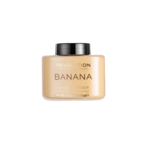 Makeup Revolution Luxury Banana матираща фиксираща пудра на прах 32 г