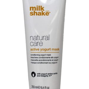 Млечен шейк Натурално кисело мляко с активно действие крем-маска за коса за защита на цвета 250 мл