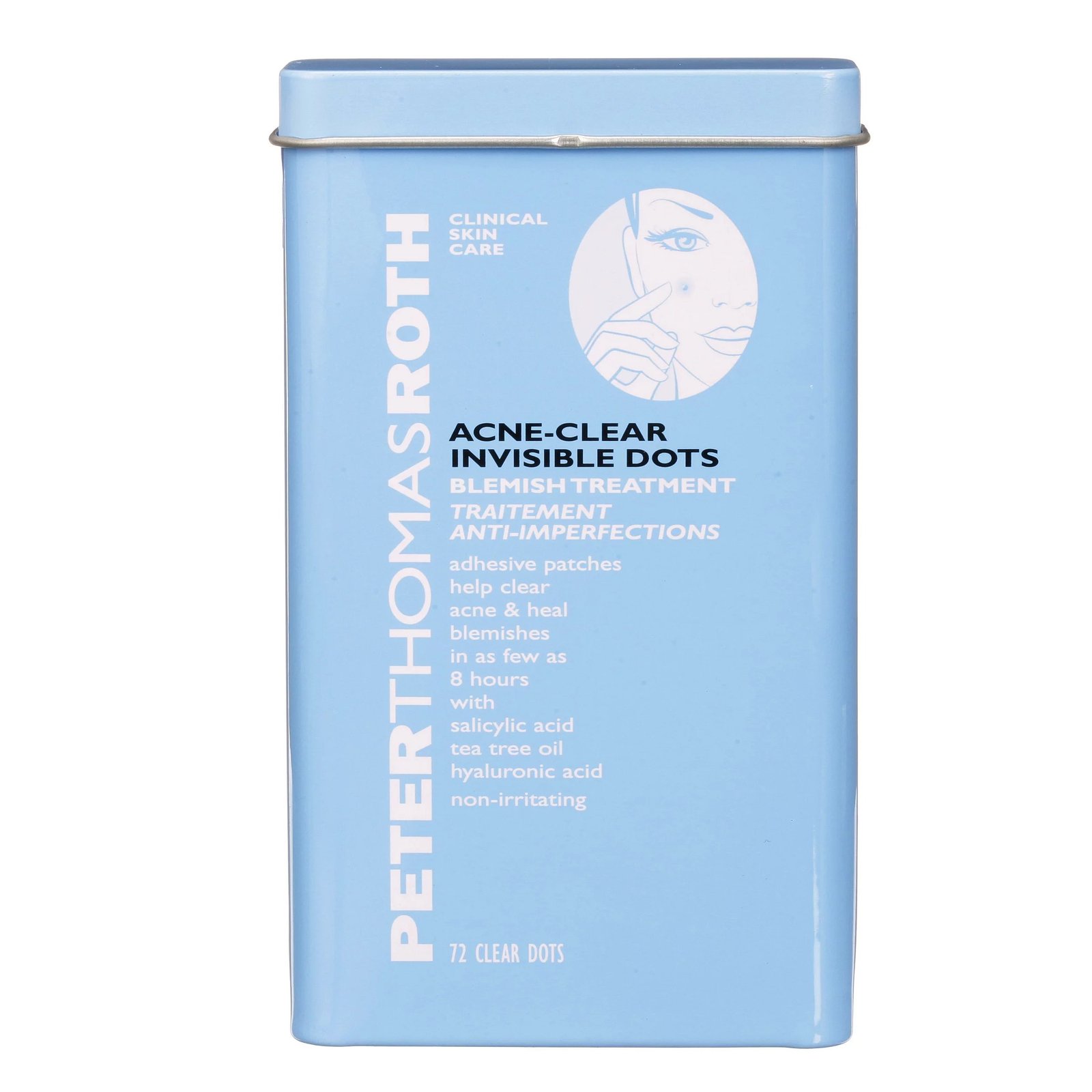 Peter Thomas Roth Acne-Clear Лечебен Локален пластир за лечение За лице За акне x72 точки