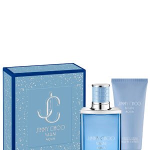 Комплект Jimmy Choo: Aqua тоалетна вода за мъже 50 мл + Aqua душ гел за всички типове кожа 100 мл
