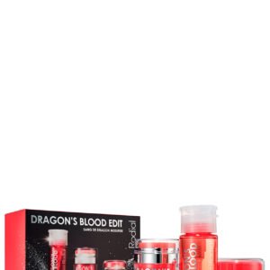 Комплект Rodial: Dragon's Blood Интензивна хидратация Крем За лице 50 мл + Dragon's Blood Скулптуриращ Гел За лице 50 мл + Dragon's Blood Пречистваща Мицеларна вода За всички типове кожа 100 мл