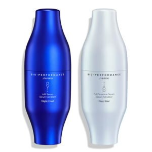 Комплект Shiseido: Bio-Performance Infill Anti-Ageing Night Serum For Face 30 ml + Bio-Performance Full Expasion Anti-Ageing Day Serum For Face 30 ml