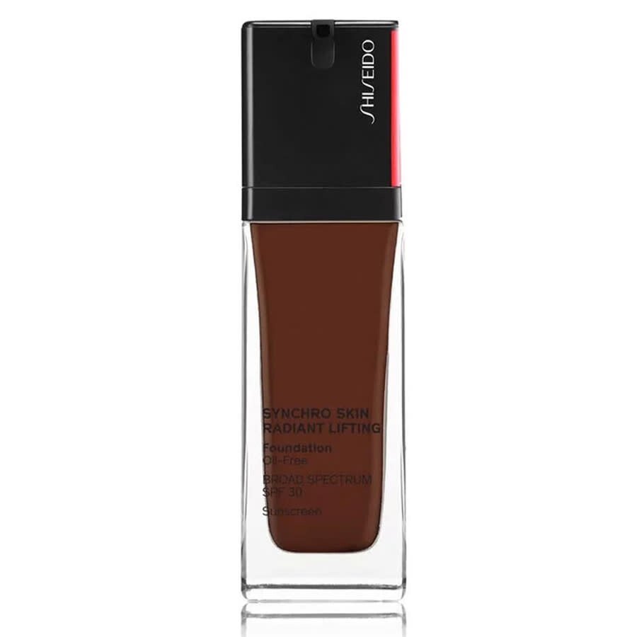 Shiseido Synchro Skin Radiant Lifting течен фон дьо тен 560 Obsidian Black SPF 30 30 мл