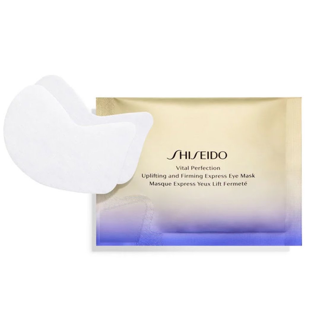 Shiseido Vital Perfection Маска за очи с листове 12 бр. 2 мл