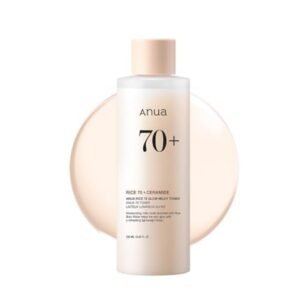 Anua Rice 70+ Ceramide Glow Тонизиращ лосион За лице 250 мл