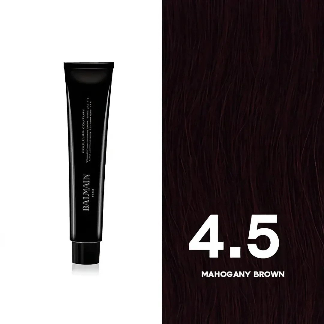 Balmain Professionnel Couleurs Couture Трайна боя за коса 4.5 Mahagony Brown 60 ml