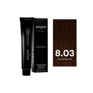 Balmain Professionnel Couleurs Couture Трайна боя за коса 8.03 Светло естествено златисто русо 60 ml