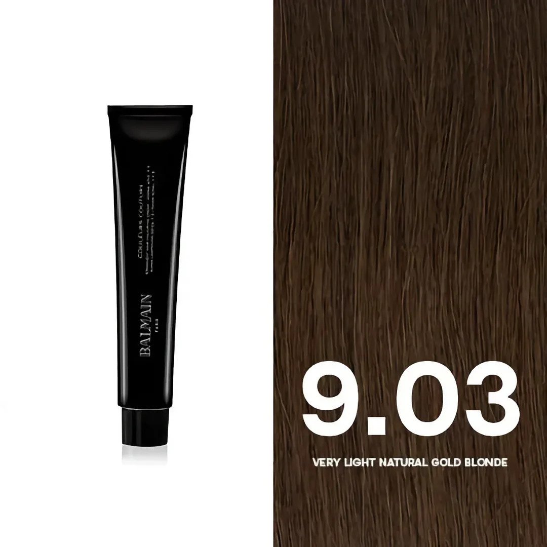 Balmain Professionnel Couleurs Couture Трайна боя за коса 9.03 Много светло естествено златно русо 60 ml