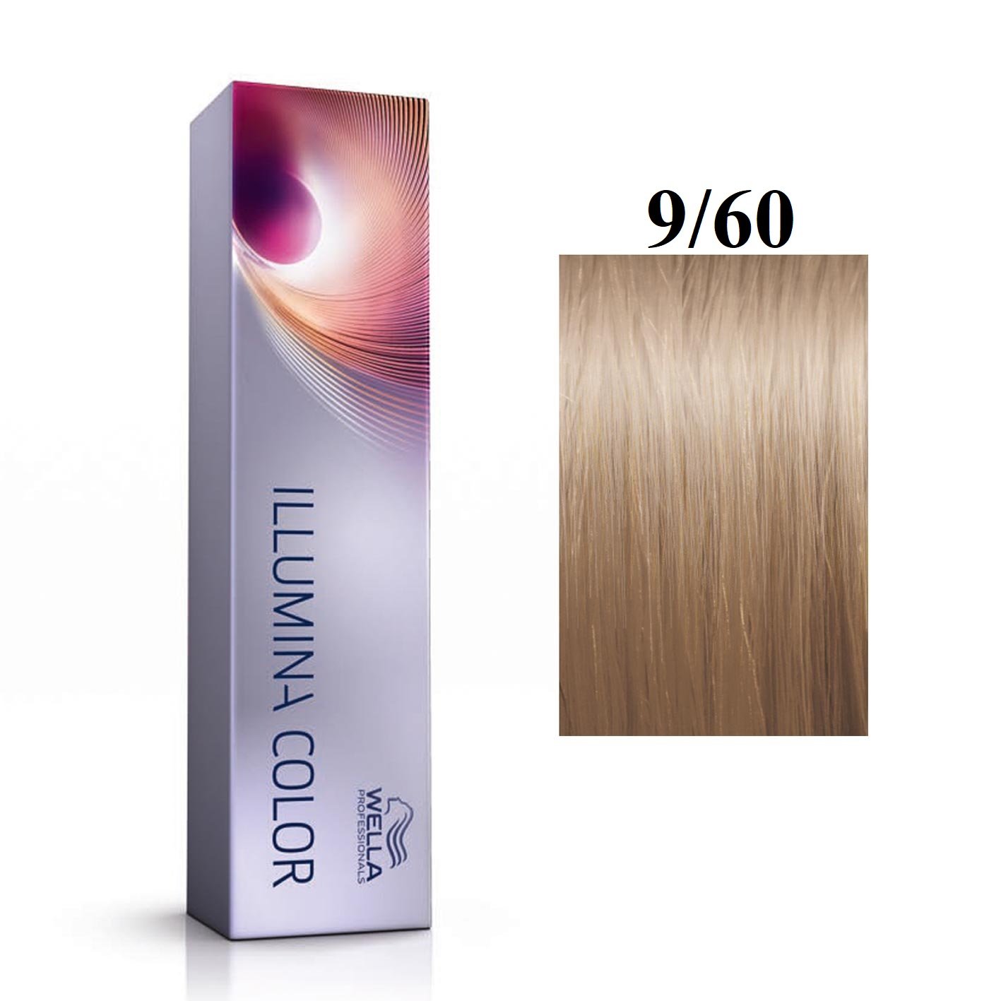 Wella Professionals Illumina Color Перманентна боя за коса 9/60 Ярко русо Натурално виолетово 60 мл