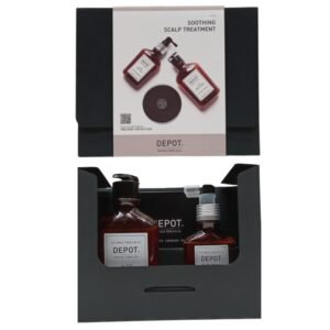 Комплект за потребители G Set Depot: 200 продукти за коса № 209 лосион за коса за успокояване 100 мл + 100 почистващ шампоан за коса № 109 за успокояване 250 мл