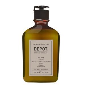 Depot 600 Body Solutions No. 606 Мента Джинджифил и Кардамон Душ гел и шампоан 2 в 1 Ботанически комплекс 250 мл