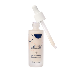 Gallinee Грижа за кожата с микробиом Пребиотици и Пробиотици и Постбиотици Успокояващ Ежедневен Серум За Лице 30 мл