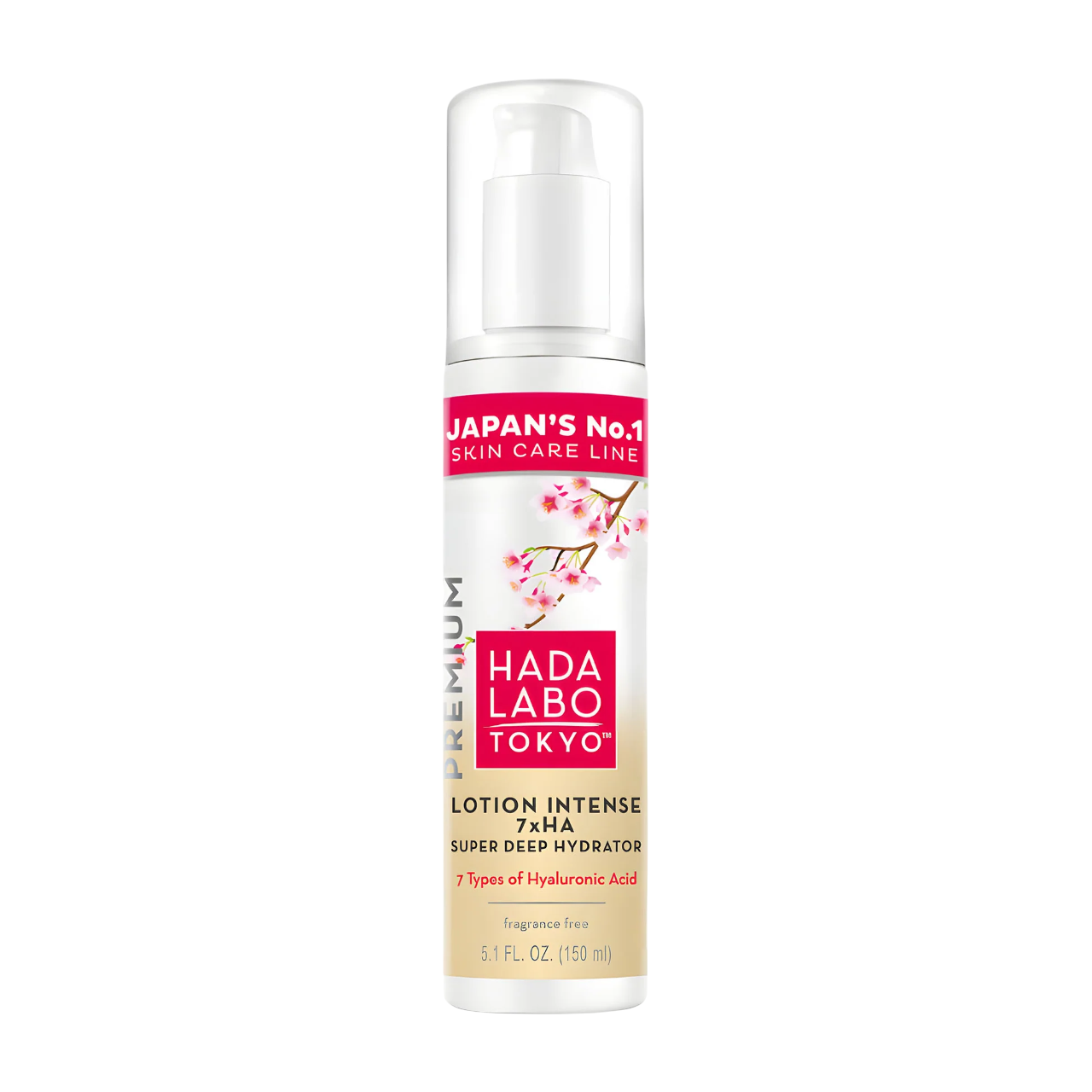 Hada Labo Tokyo Premium 7 x Ha Дълбоко хидратиращ дневен лосион лице 150 мл