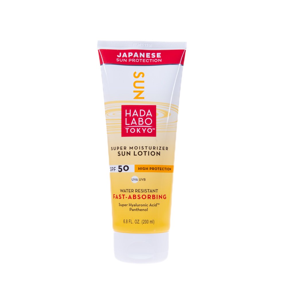 Hada Labo Tokyo Sun Хиалуронова киселина Хидратиращ крем Слънцезащитен лосион 50 200 мл