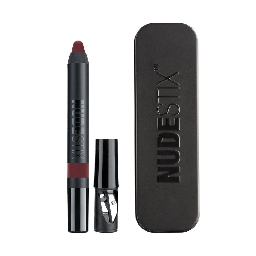 Nudestix Intense Matte очна линия за устни и руж за скули 2 в 1 Raven 2.5 г