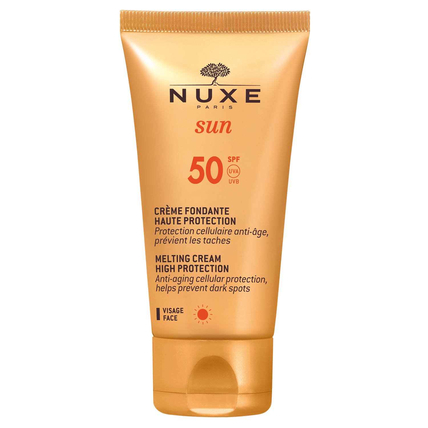 Nuxe Sun UV защита слънцезащитен крем за лице SPF 50 50 мл