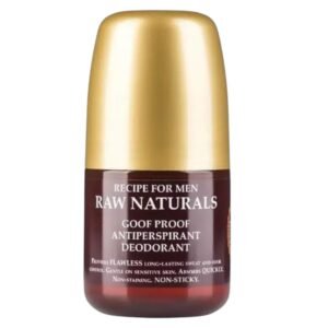 Raw Naturals Против изпотяване против раздразнения за мъже 60 мл