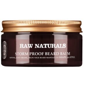 Raw Naturals Устойчив на бури 100% веган Балсам за брада Омекотяващ 100 мл