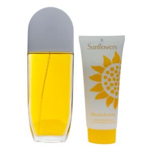 Комплект Слънчогледи Elizabeth Arden: Слънчогледи Парфюмиран Ден и Нощ Лосион за тяло 100 мл + Слънчогледи Тоалетна вода За жени 100 мл
