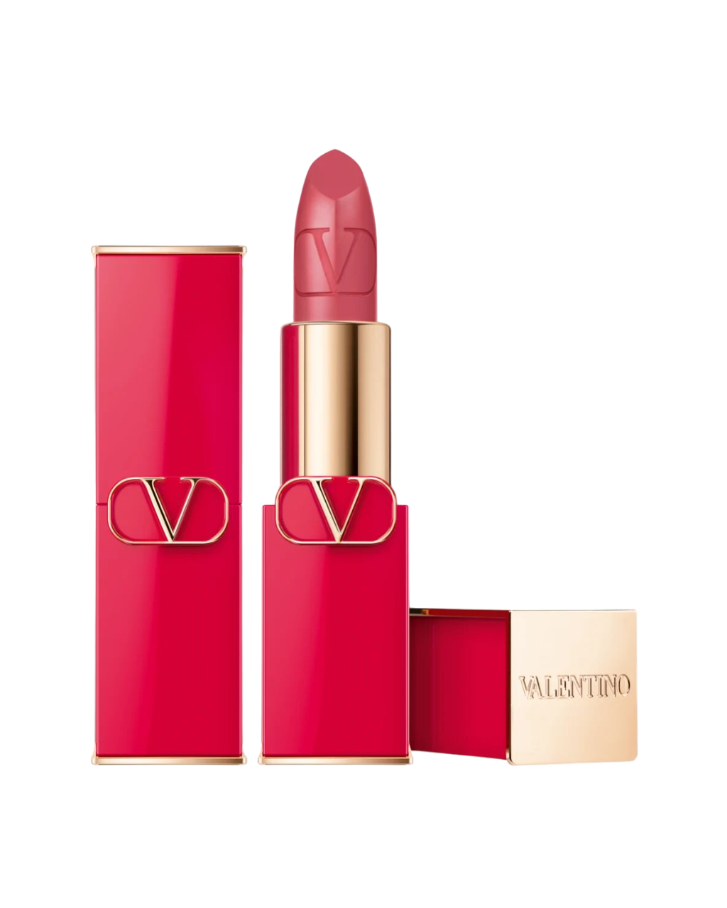 Valentino Rosso сатенено покритие кремообразно червило 104R с пълнител 3.5 г