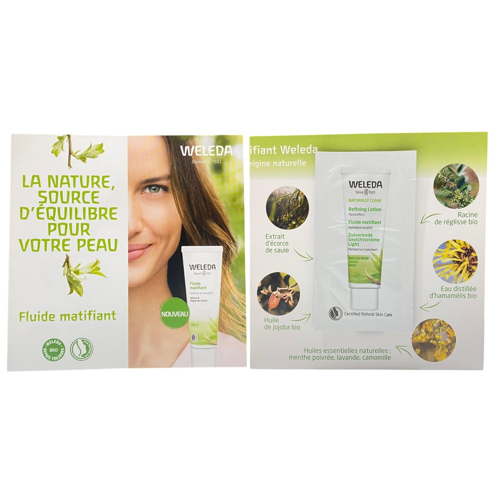 Weleda Naturaly Clear Изглаждащ Лосион За лице 1.5 мл *Мостра