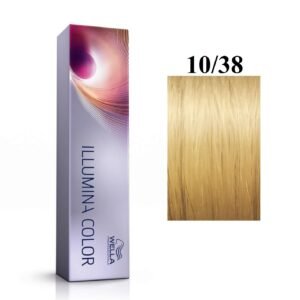 Wella Professionals Illumina Color Перманентна боя за коса 10/38 Светло русо златисто синьо 60 мл