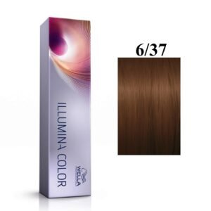 Wella Professionals Illumina Color Перманентна боя за коса 6/37 Тъмно рус златист кестен 60 мл